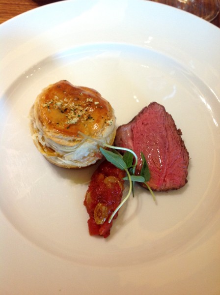 'Aussie bucco' lamb shank pie with orange gremolata