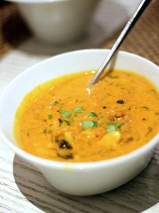 Kerala style curry Gaggan, Bangkok