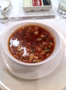 Chicken and Coriander Soup India Jones, Trident, Mumbai