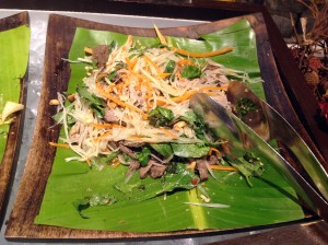 Green Papaya with Beef Salad Vietnamese Festival, Pondicherry Cafe, Sofitel, Mumbai