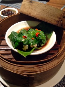 Spinach and Prawn Roll Chao Ban, Mumbai