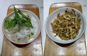 Prawns and squid in Sping Onion Ginger Sauce All Stir Fry, Gordon House, Colaba