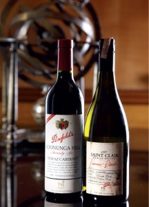 Koonunga Hills and Saint Clair, The two Cellar Collection wines