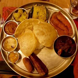 Non-veg Thali, 6 Ballygunge, Kolkata