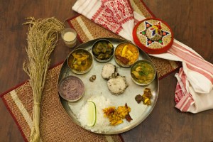 A Rongali Bihu meal by Trekurious