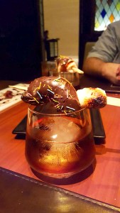 Chocolate old fashioned, Romanos, JW Marriott, Sahar