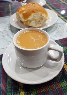 Irani chai and brun maska, Cafe Irani Chaii