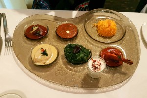 The Song of India, non-vegetarian thali, Singapore