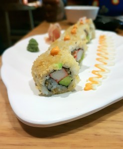 Crunchy California roll, Kuai Kitchen, Colaba