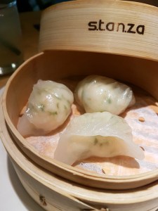 Prawn and chive dumpling, Kuai Kitchen, Colaba