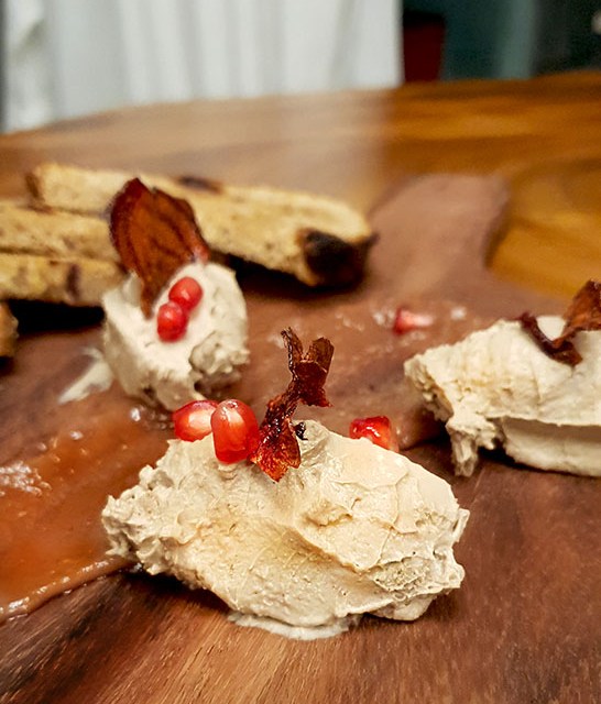 Chicken liver parfait, 266 Wine Room and Bar, Bandra