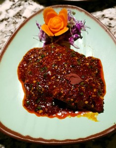 Pan-fried Pomfret in Yellow Bean Sauce, Open China, Juhu